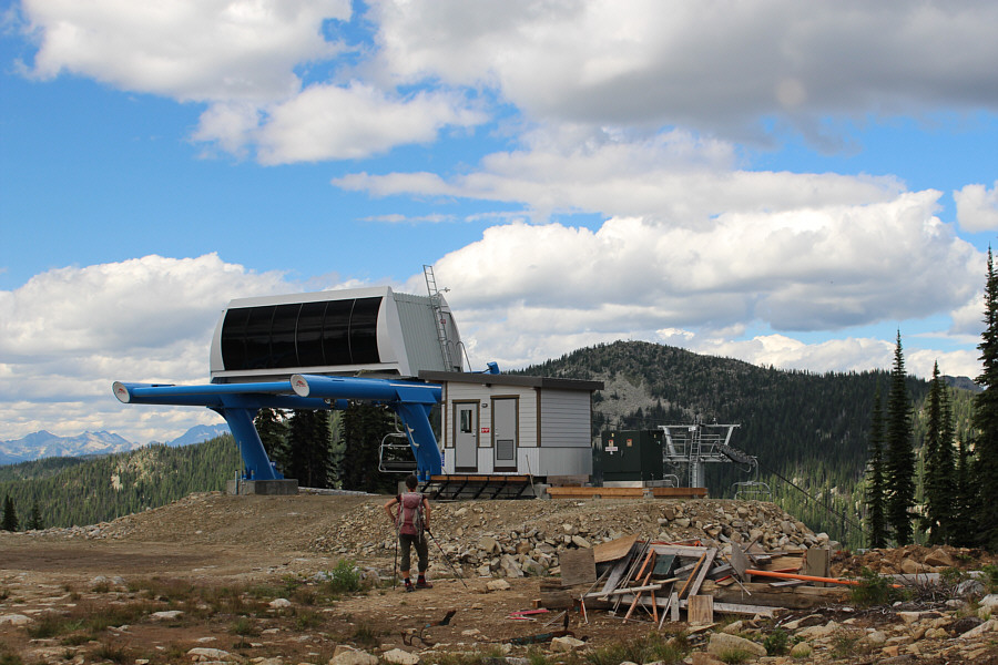 Too bad we can't get a ride down!