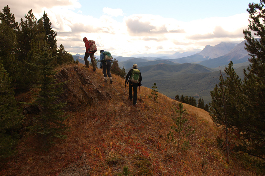 Best part of the hike coming up!