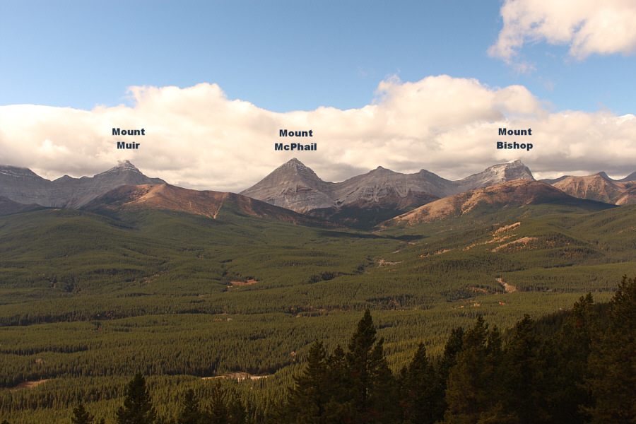 Hook Ridge (in front of Mount Muir) looks like a good reason to return to that area.