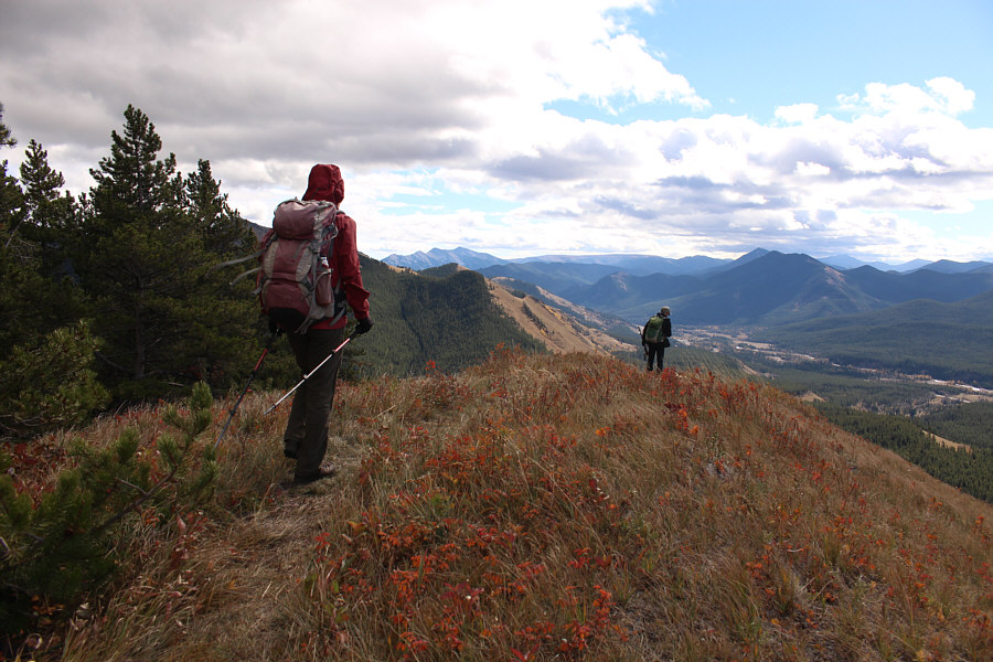 Can you spot Plateau Mountain on the horizon?