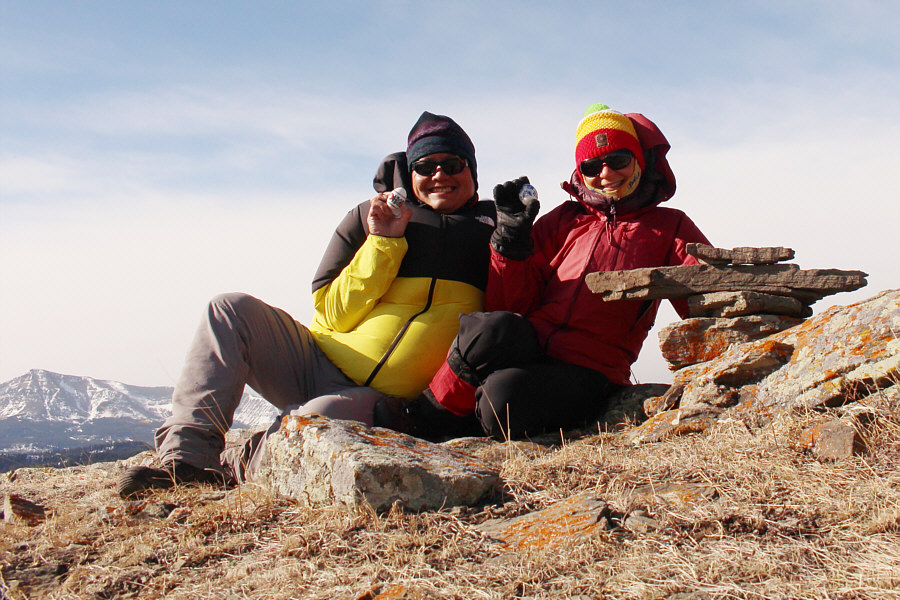 Still not sure if this was the highest point, but at least there was a survey marker here.