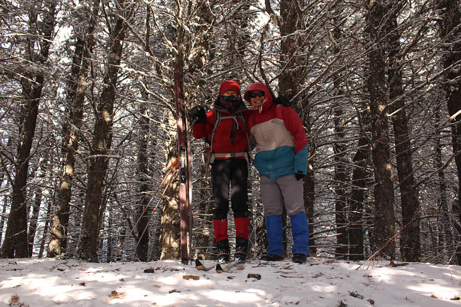 I think the summit cairn is made of cow dung...