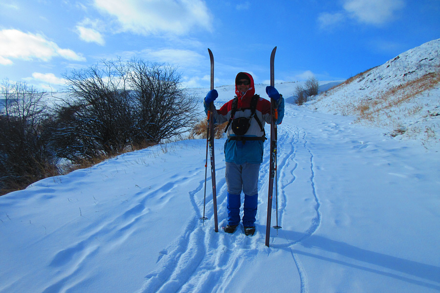 Not worth scratching up the ski bases or taking a nasty tumble!