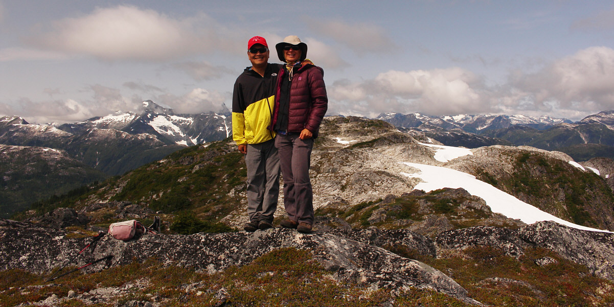 Another example of a "summit" that is not the highest point of the mountain!