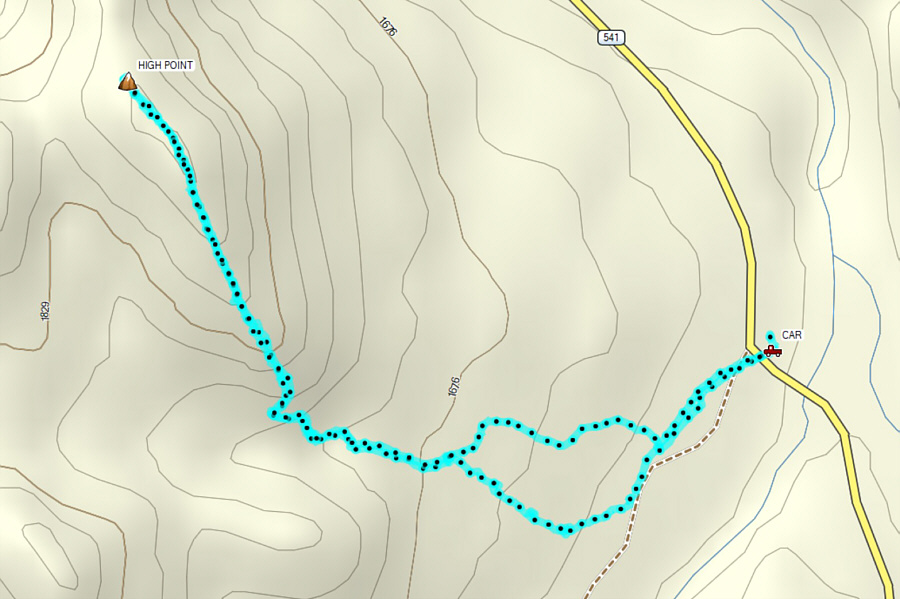 Highly recommended as a short hike when time and/or energy are limited!