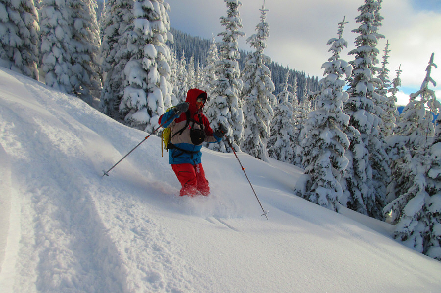 The skiing was "Amazing"!