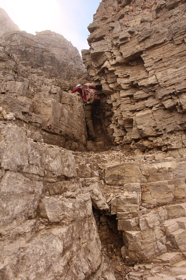 This is still mostly just hiking here, but it's a good warm-up!