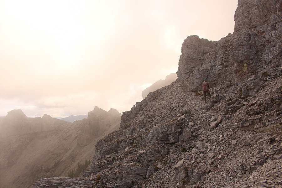 Yes, we can thank the "Kane effect" for this nice trail!