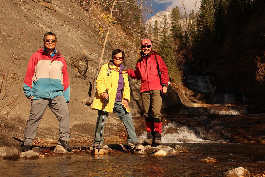 Tough lighting for capturing the falls!
