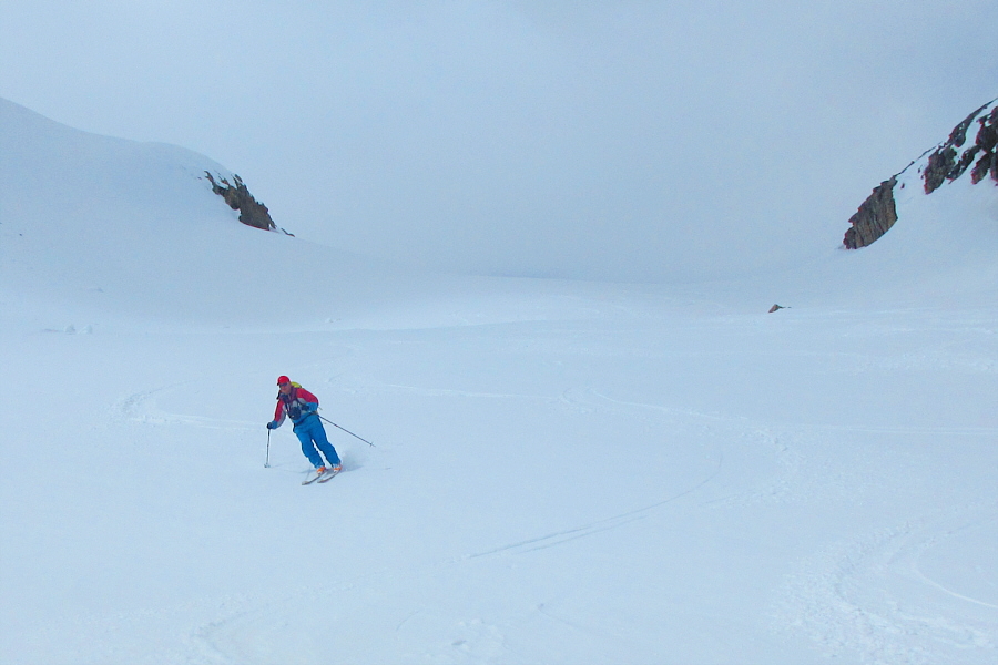 Shame about the "grabby" snow!