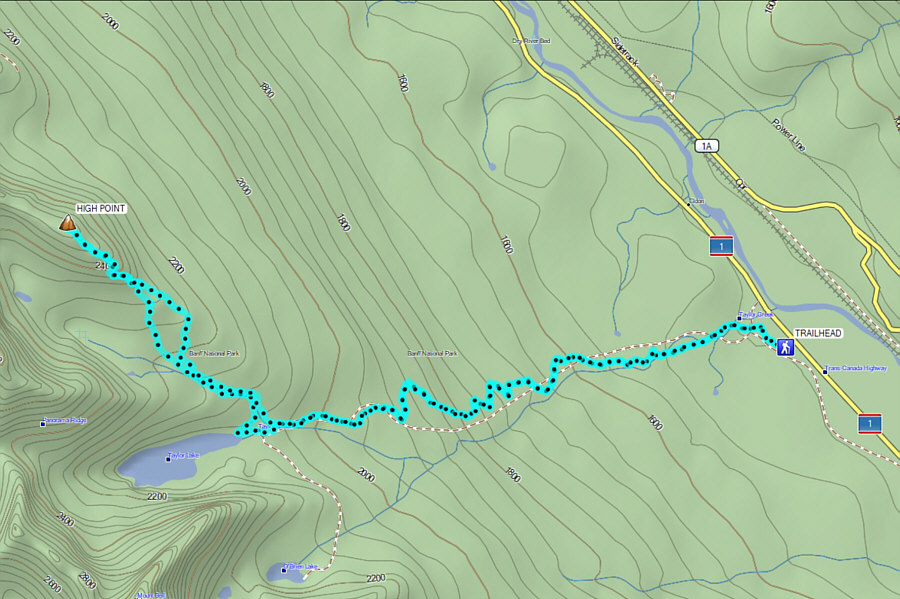 It's a long uphill grind followed by a downhill run that is equally fun and exhausting!