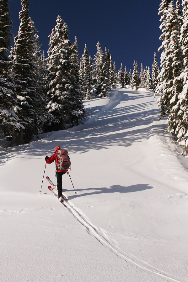 Steeper than it looks here!