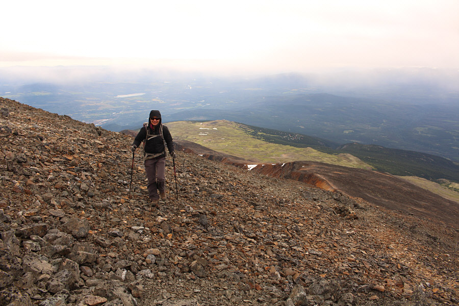 Wouldn't it be awesome to ski back down all this??