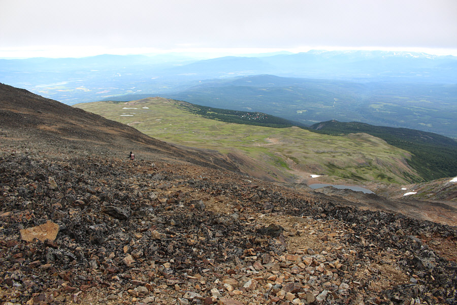 Oh well; now we have some incentive to return here on a much clearer day...perhaps on skis!