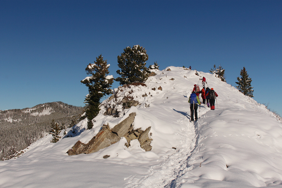 There's probably more snow here now than in a normal winter!