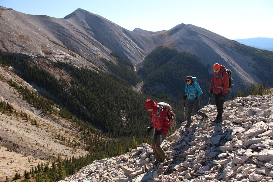 Dropping down this way is not bad but not fun either!