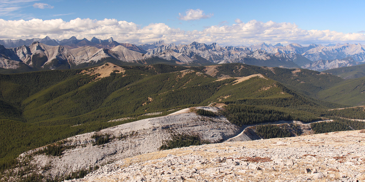 So many familiar peaks on the horizon!