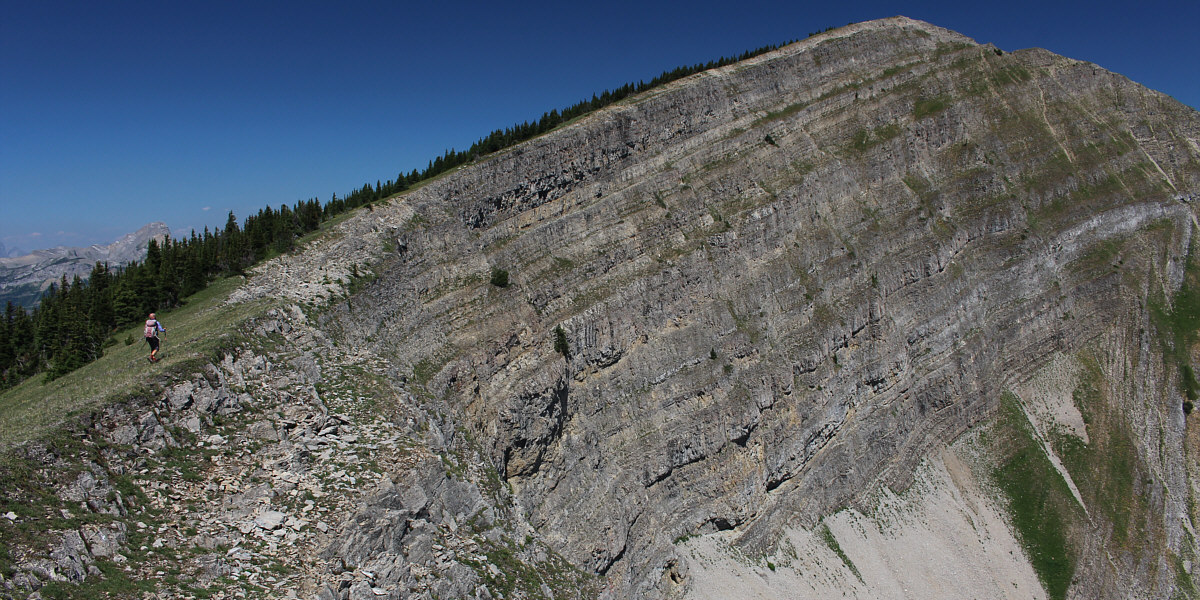 This would be a prime location to spot goats, but unfortunately, we didn't see any.