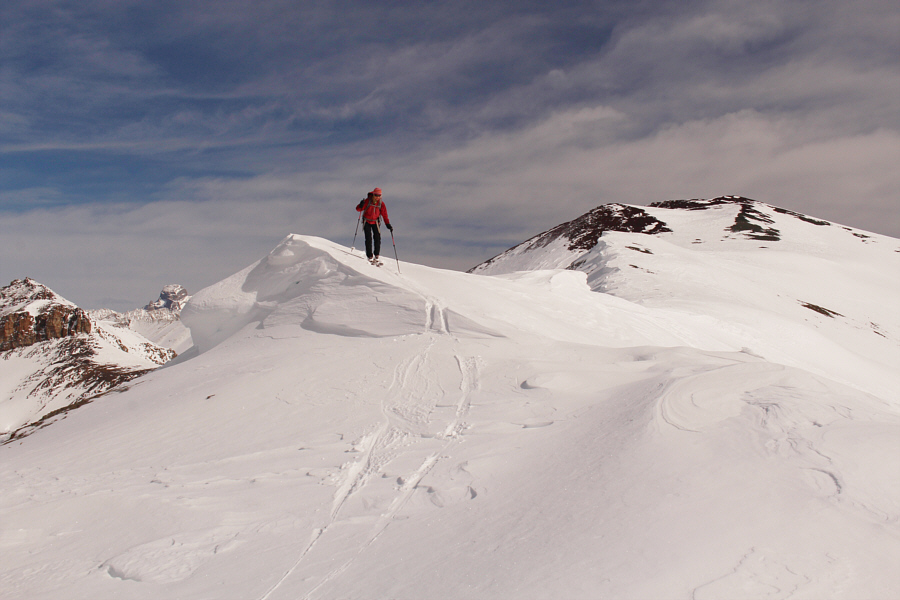 At least I think that's the lee side...