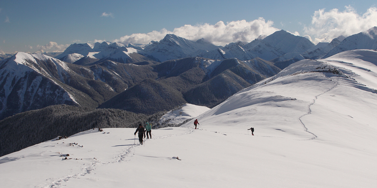 One of the rare occasions when I'm leading the pack!