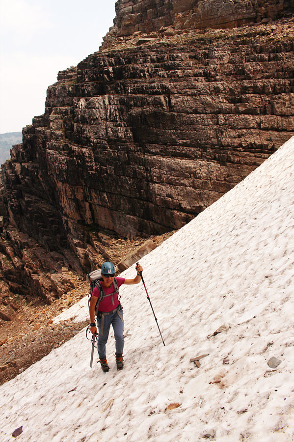 She doesn't look like a happy camper here...