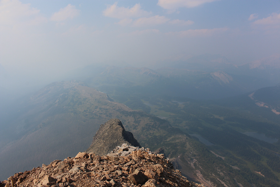 Sigh. Shame about the smoky views!