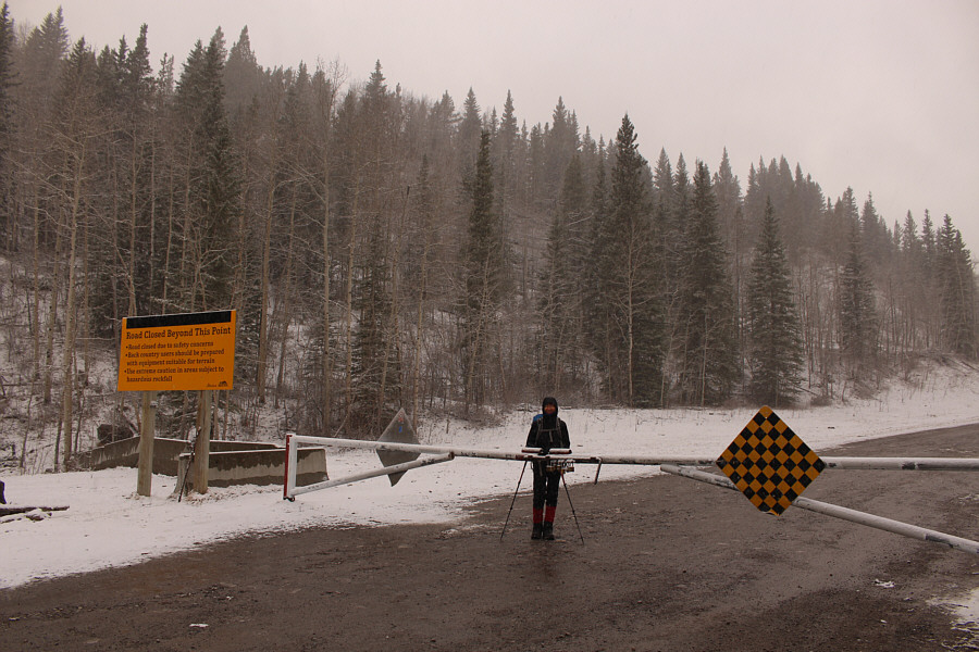 I remember being able to drive up this road once...