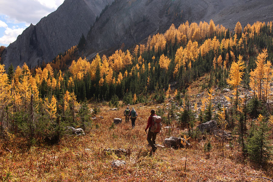 If in doubt, go downhill!