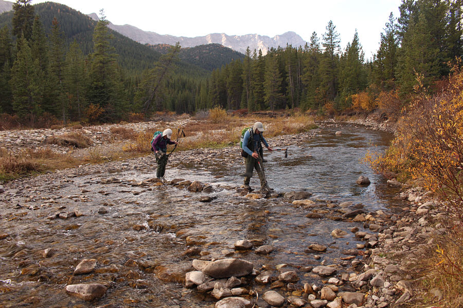 Bob isn't even using his hip waders here!