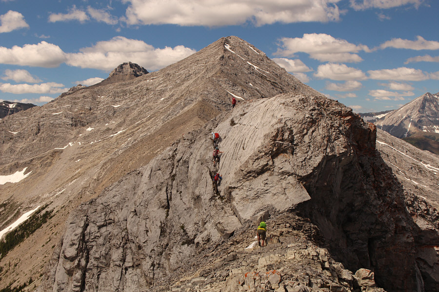 Already a lot harder than the route for Shunga-la-she!