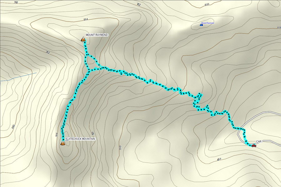 Probably the most easily accessible big peaks to climb in Haida Gwaii.