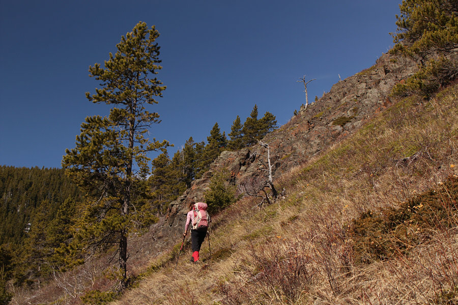 No need to rush straight uphill just yet!