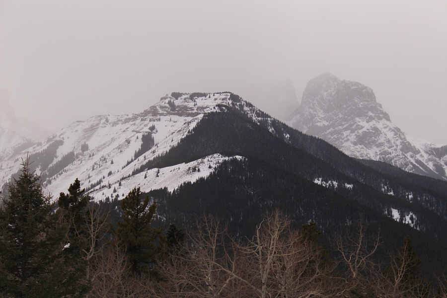 Glad we got our views earlier there as the clouds have rolled in.