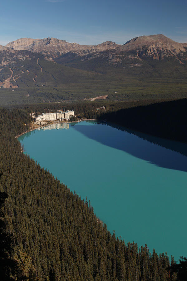 Thank goodness the smoke from the morning's prescribed burn was gone!