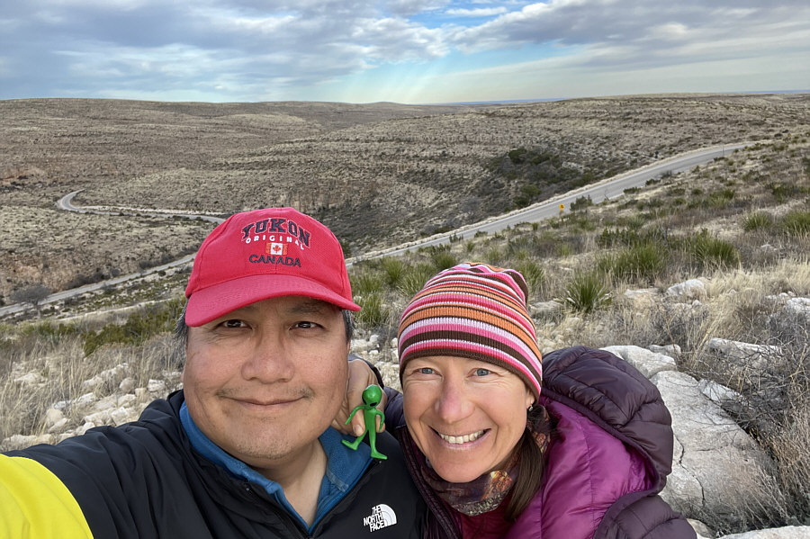 With no bats at this time of year, we'll have to settle for a "little green man"!