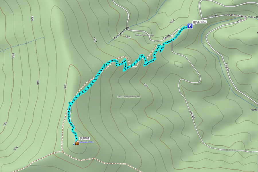 Barely worth the drive but still a good "rest day" objective.