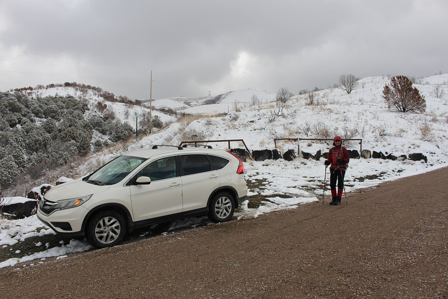 We saved ourselves over 200 metres of elevation gain!