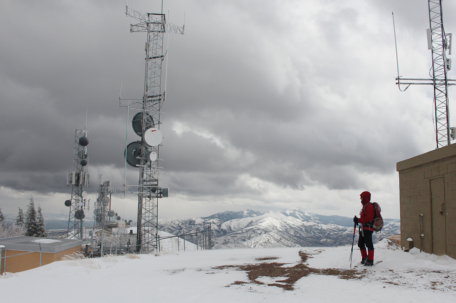 At least you should have good cel phone reception up here!