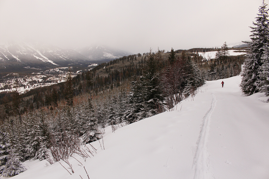 One of the few times I was in front of Zosia during the ascent!