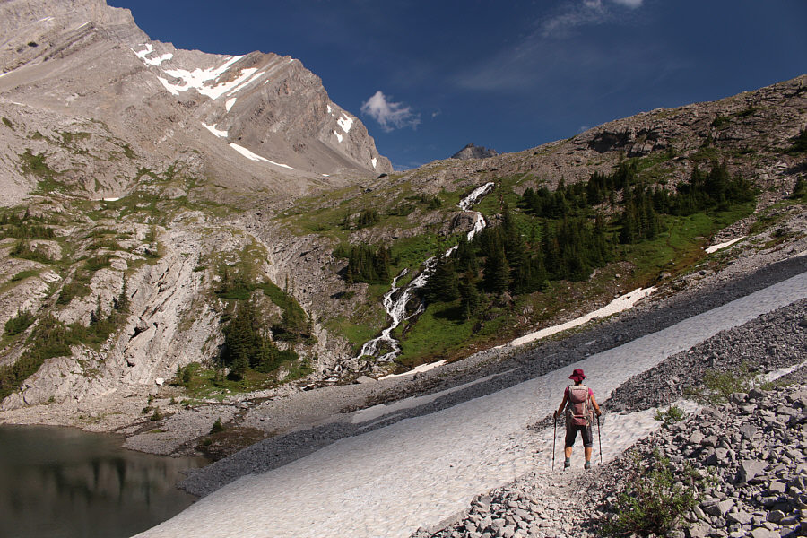 Guess why they call these the Headwall Lakes...