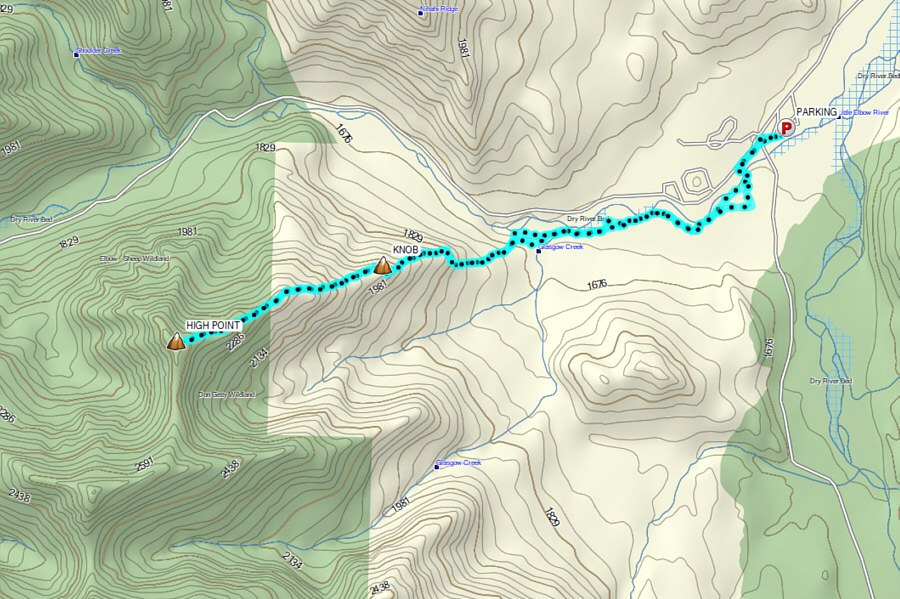 Arguably the best hike in the vicinity of Little Elbow!