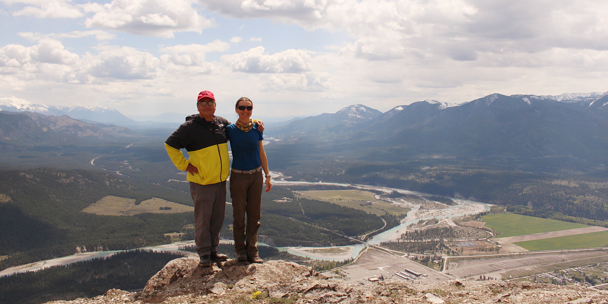 The only good reason for doing this tedious hike is this view.