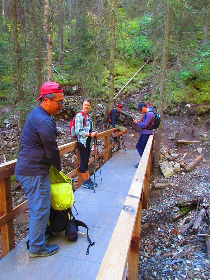 Take a deep breath...steep grunt coming up!