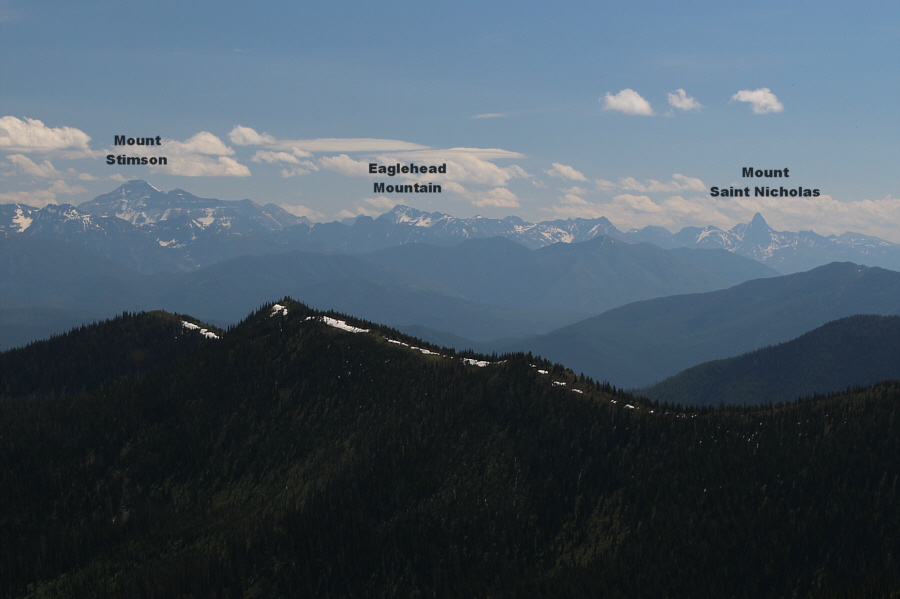 Wow. This might be one of the few places where all six 10,000-footers are visible at the same time!