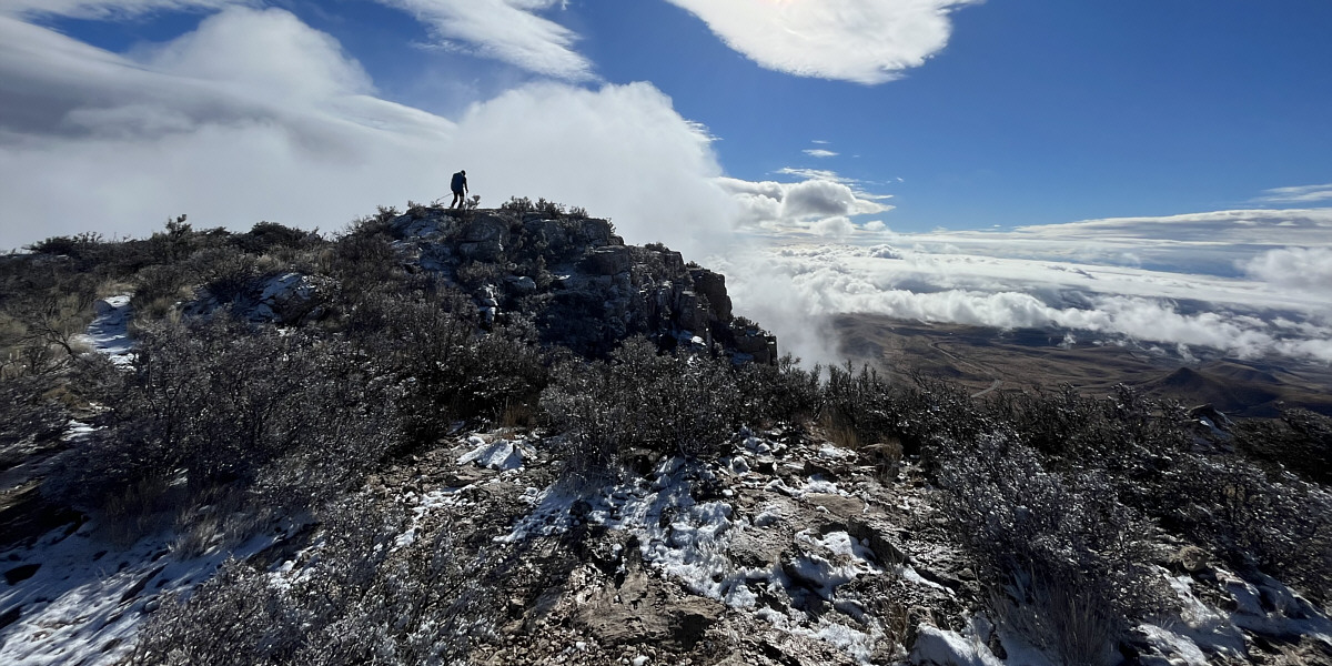 And the clouds even parted for us!