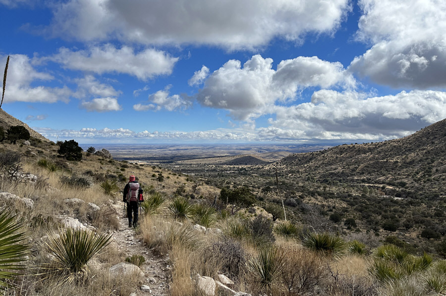 It was so nice to end the hike this way.