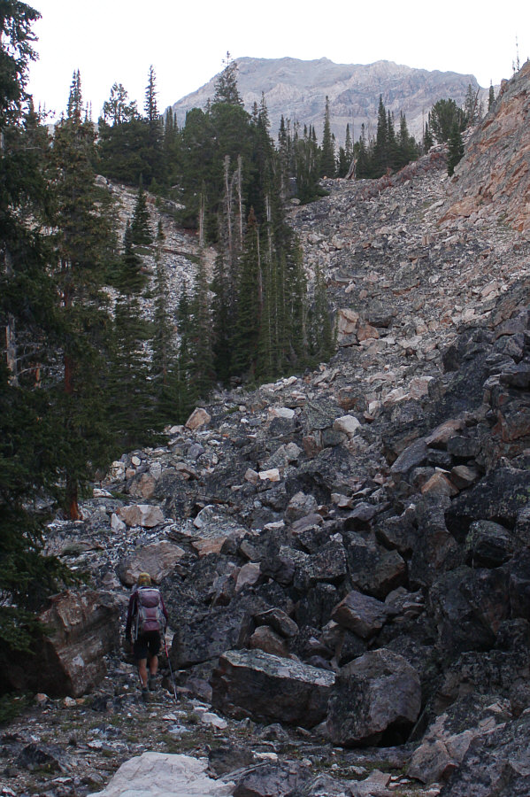 Unless you wanna scramble up tedious boulders...