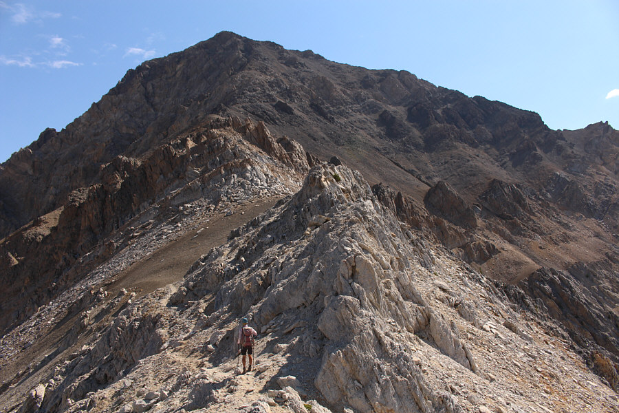 Definitely some challenging terrain ahead of us...