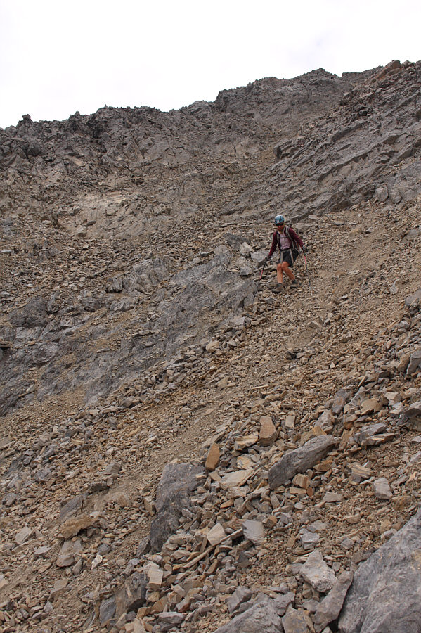 Everything is loose...reminds me of the Canadian Rockies!