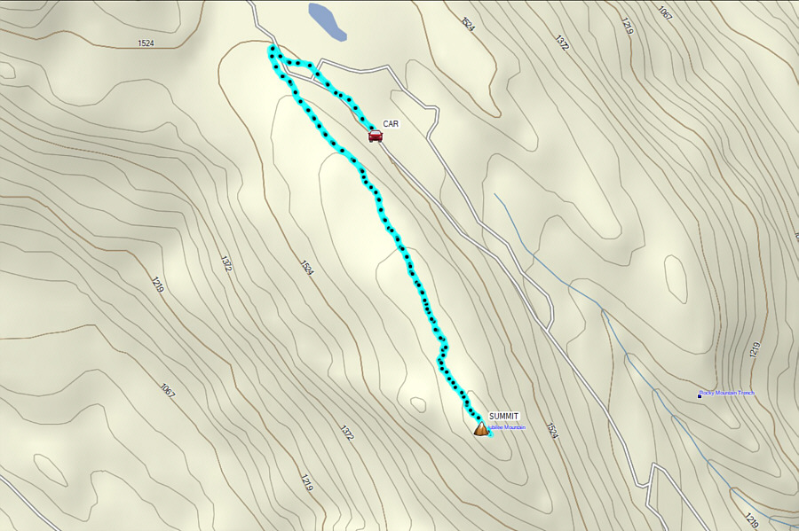 More of a long drive than a hike!